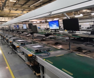 服务器装配线倍速链组装线(左右循环)